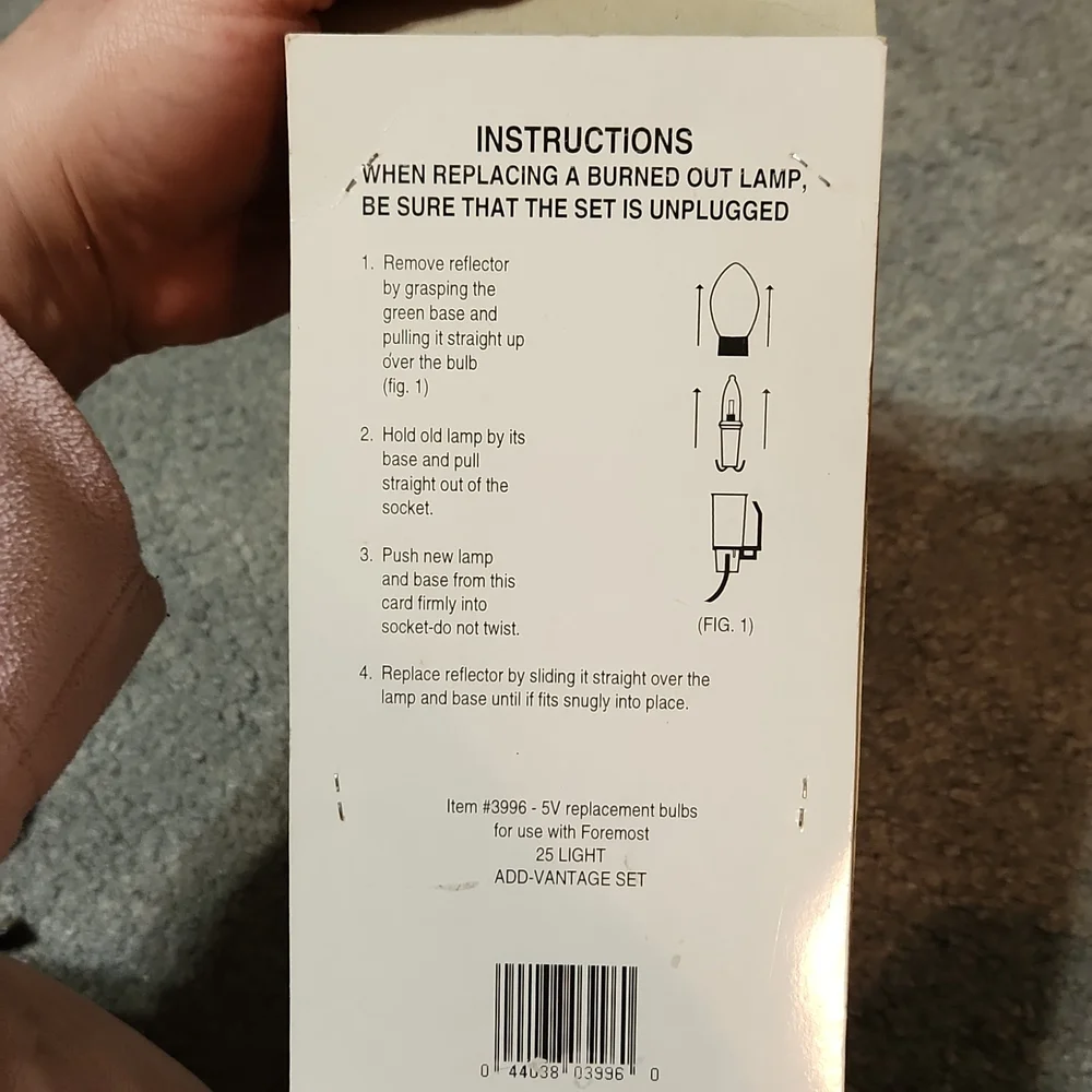 Vintage replacement bulbs